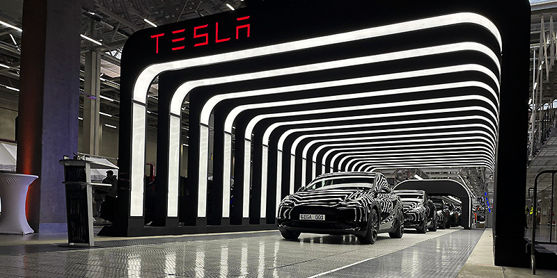 Tesla Fabrik in Grünheide